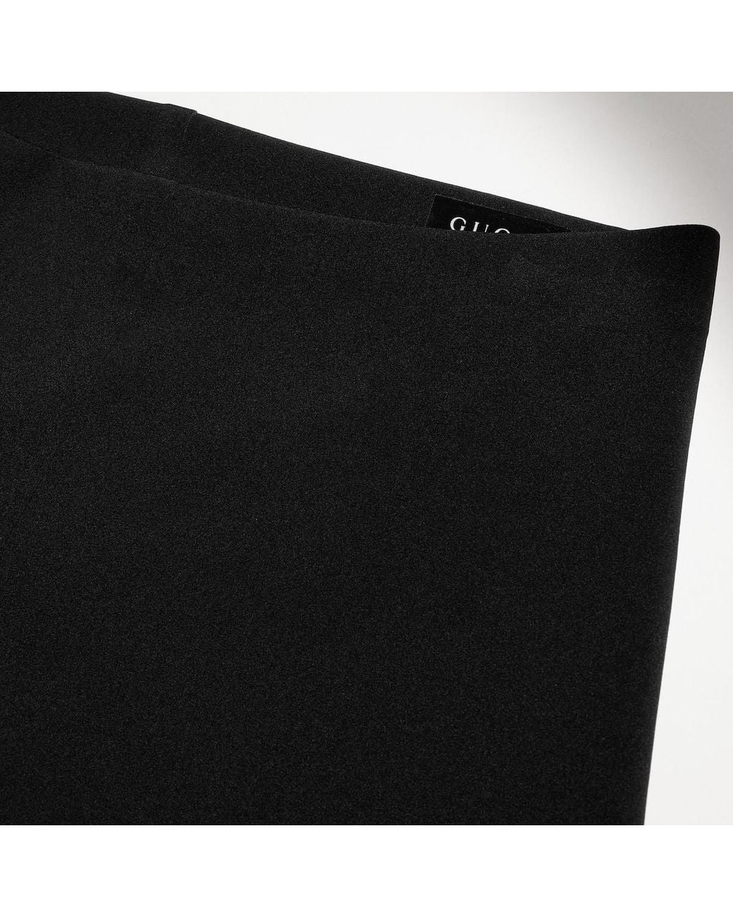 Gucci Black Stretch Jersey Pants
