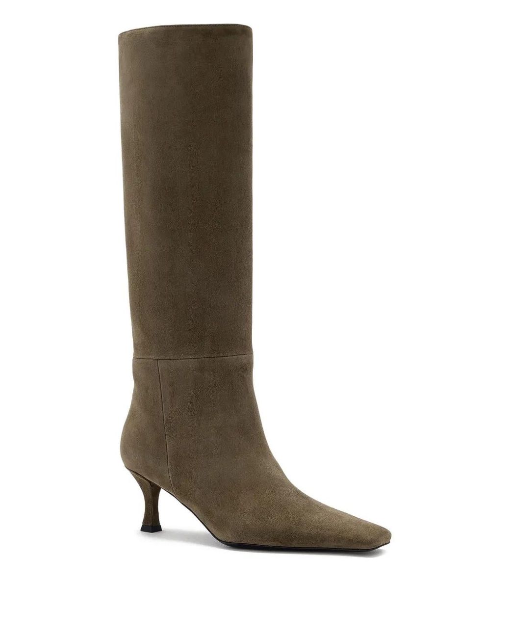 Proenza Schouler Brown Trap Suede Knee-High Boots