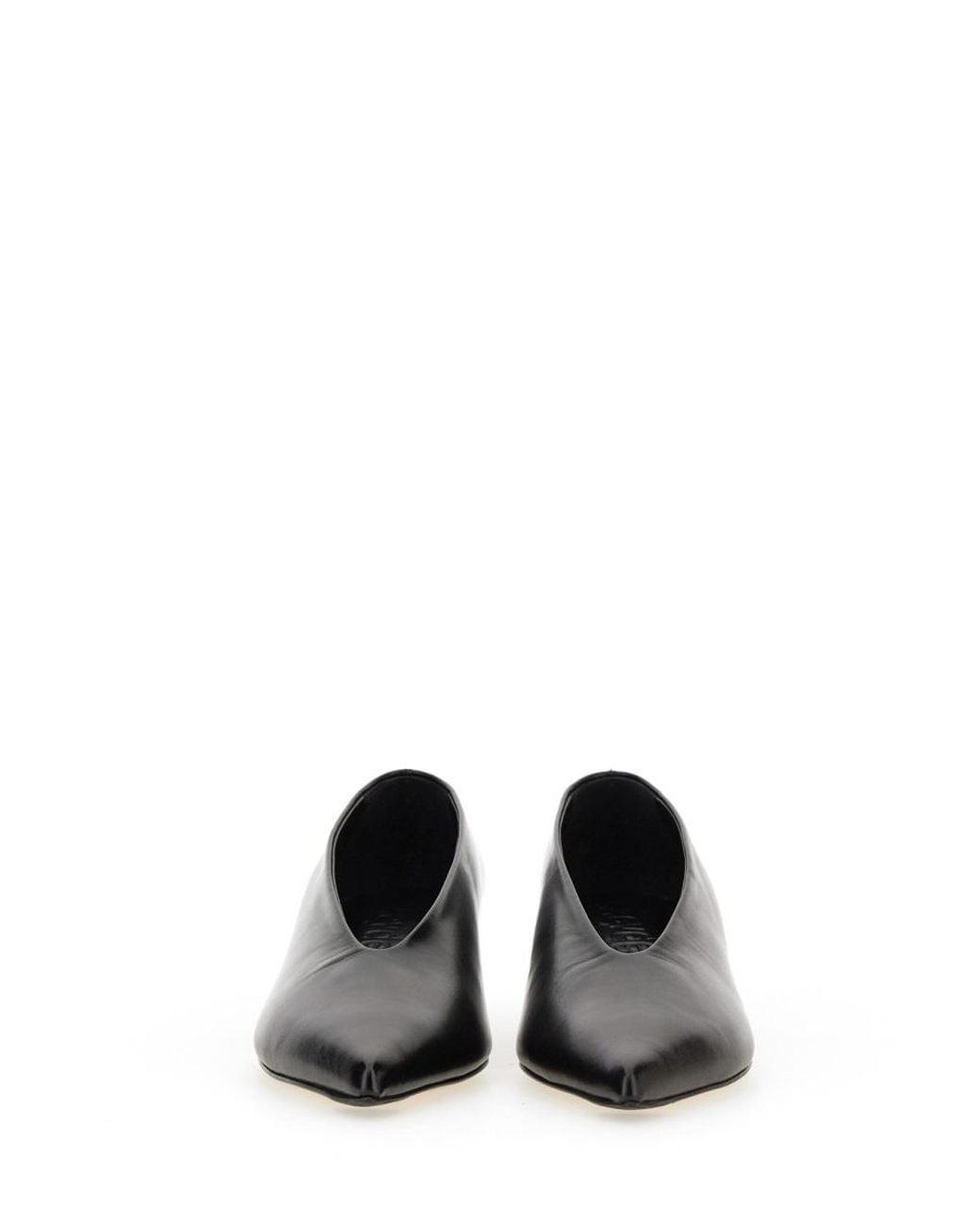 Aeyde Black Clara Pointed Toe Pumps