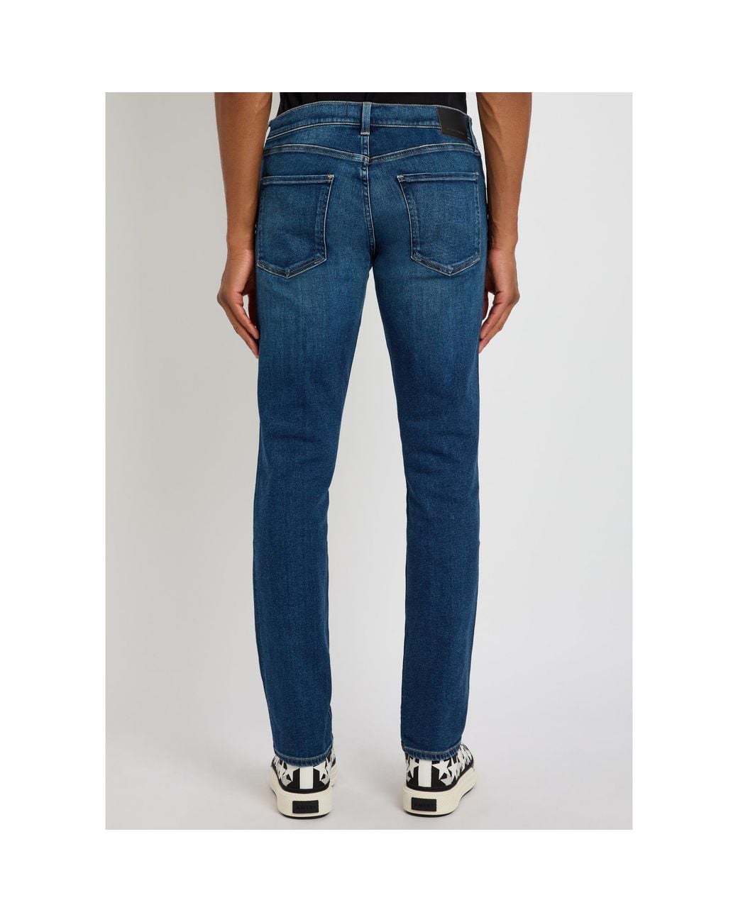 Citizens of Humanity Blue Wash-Treated Slim-Fit Straight-Leg Jeans for men