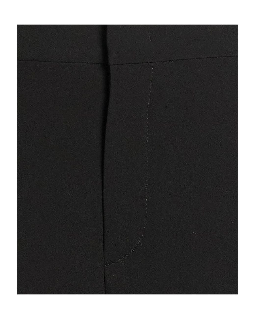 Isabel Marant Black Straight-Leg Trousers