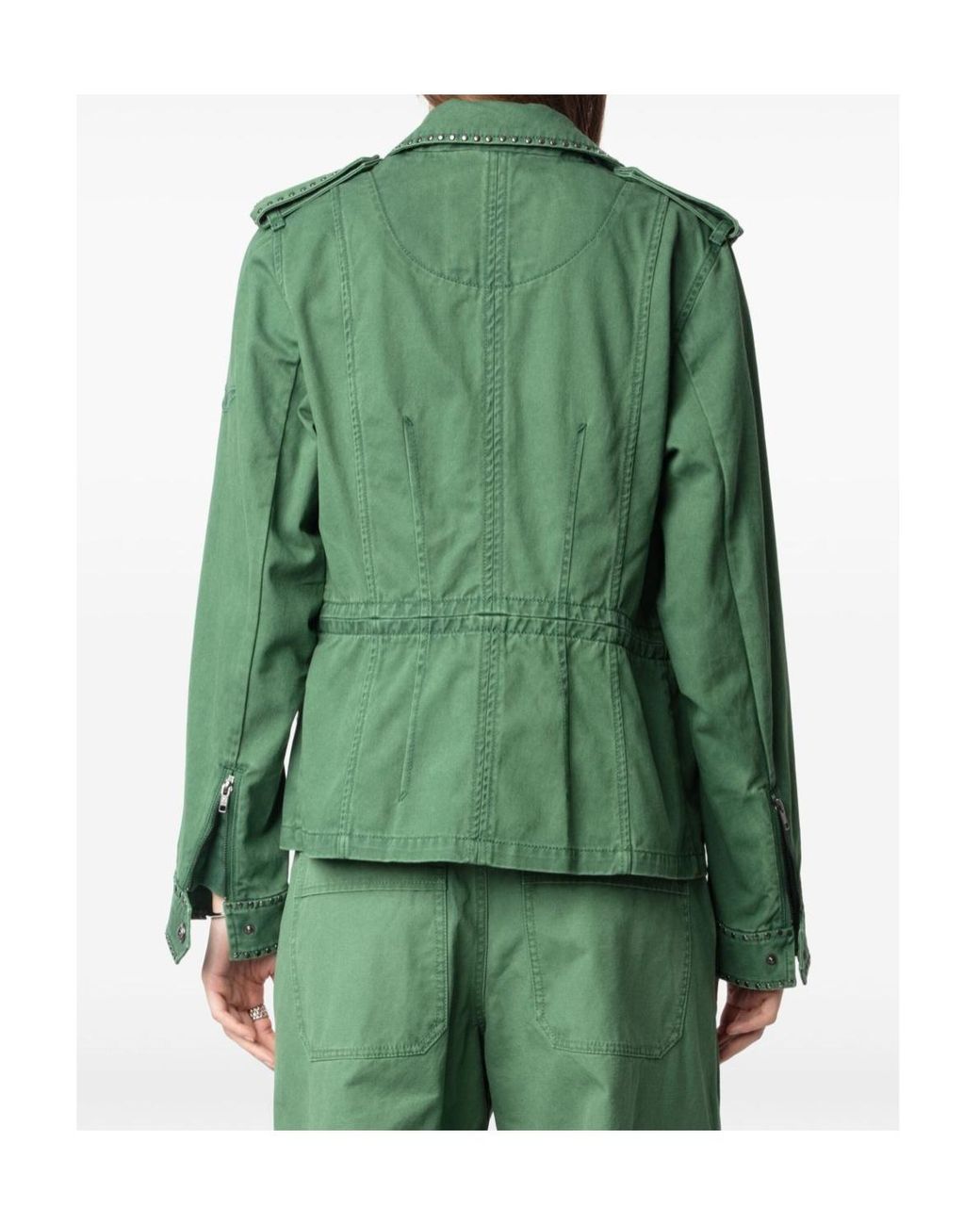 Zadig & Voltaire Green Klimi Jacket
