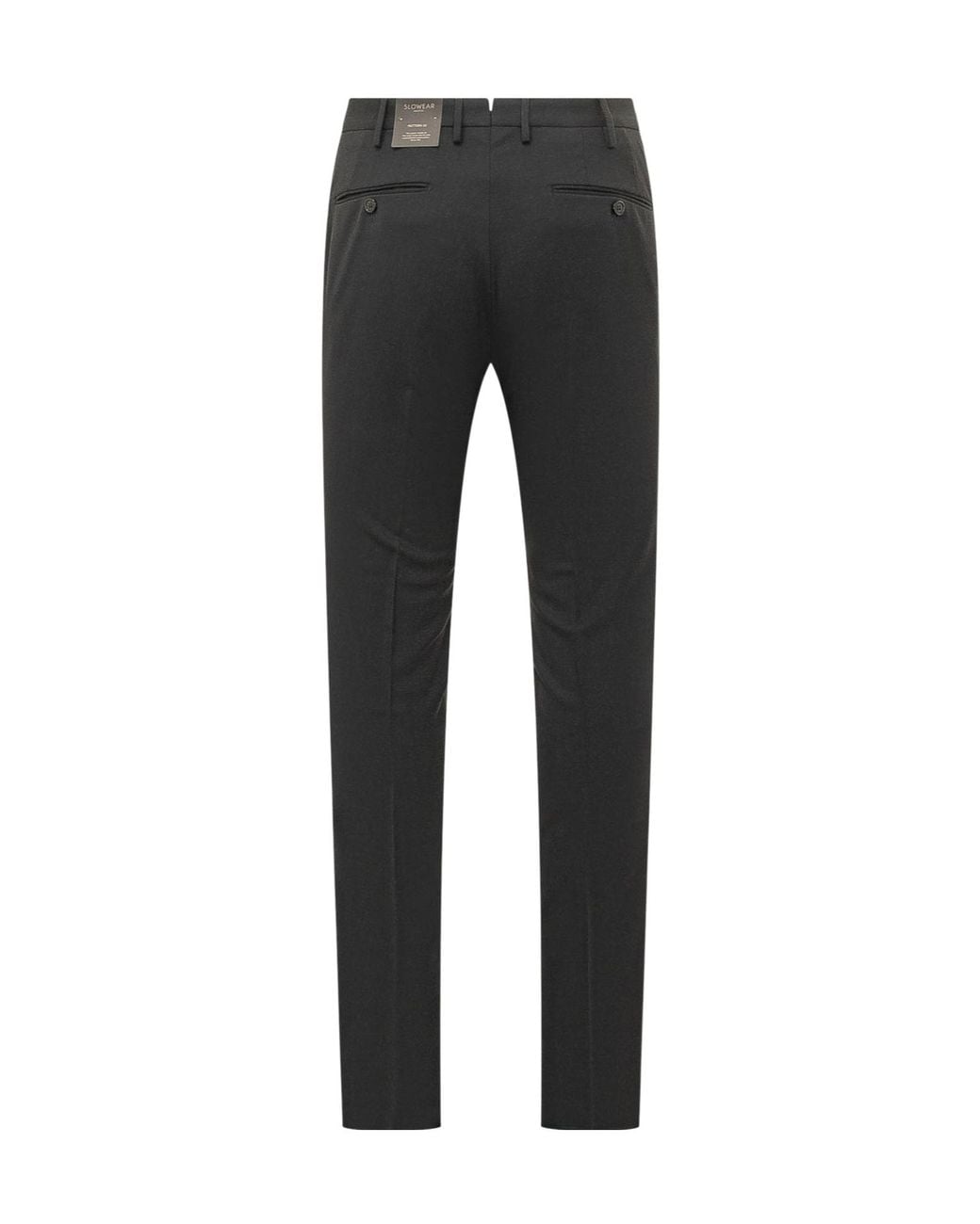 Incotex Black Slim-Fit Tailored Pants for men
