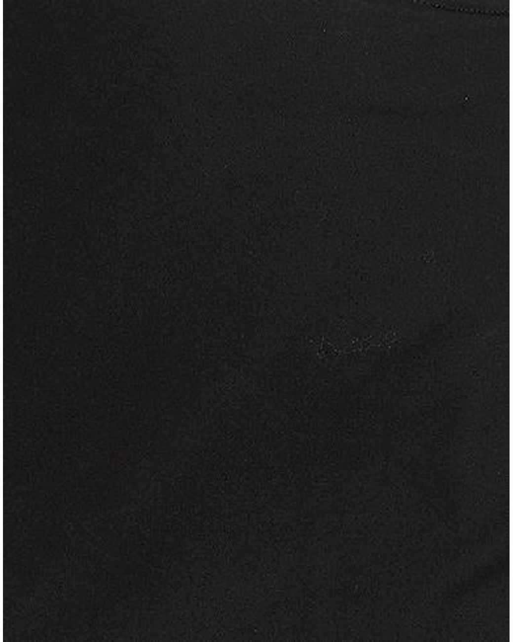 Sportmax Black Slim Solid Color Skirt