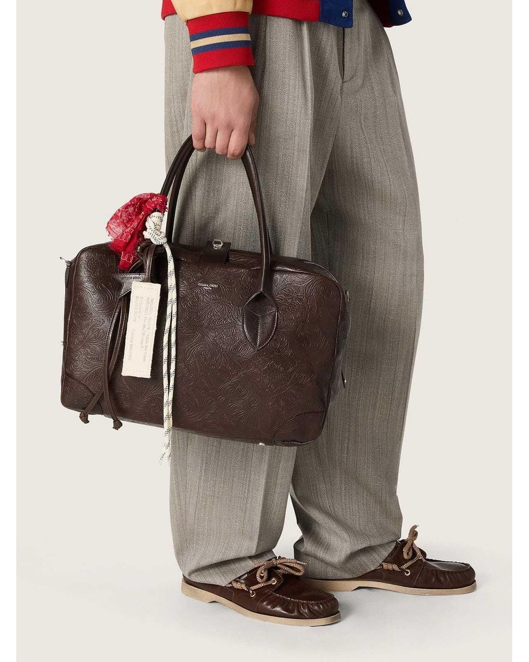 Golden Goose Deluxe Brand Brown Medium Vita Tote Bag