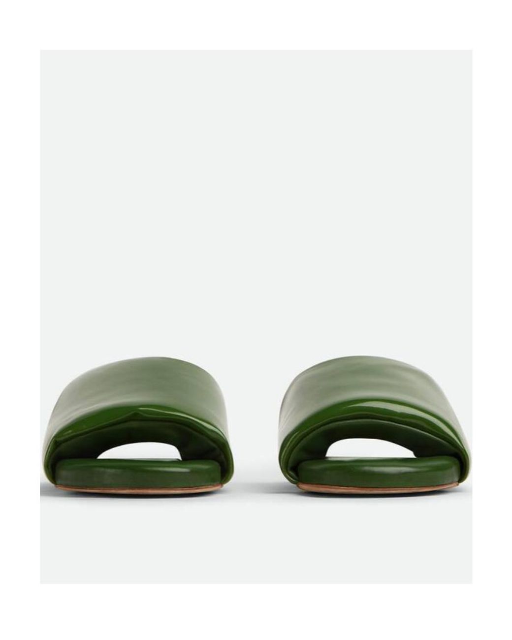 Bottega Veneta Green Slip-On Slides for men