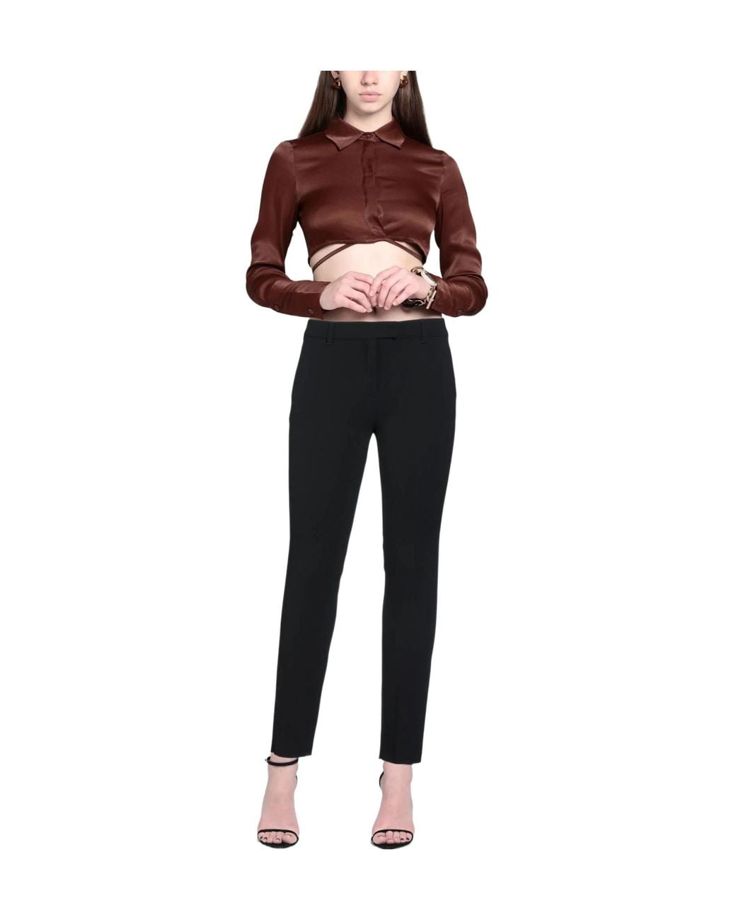 Max Mara Black Formal Trousers