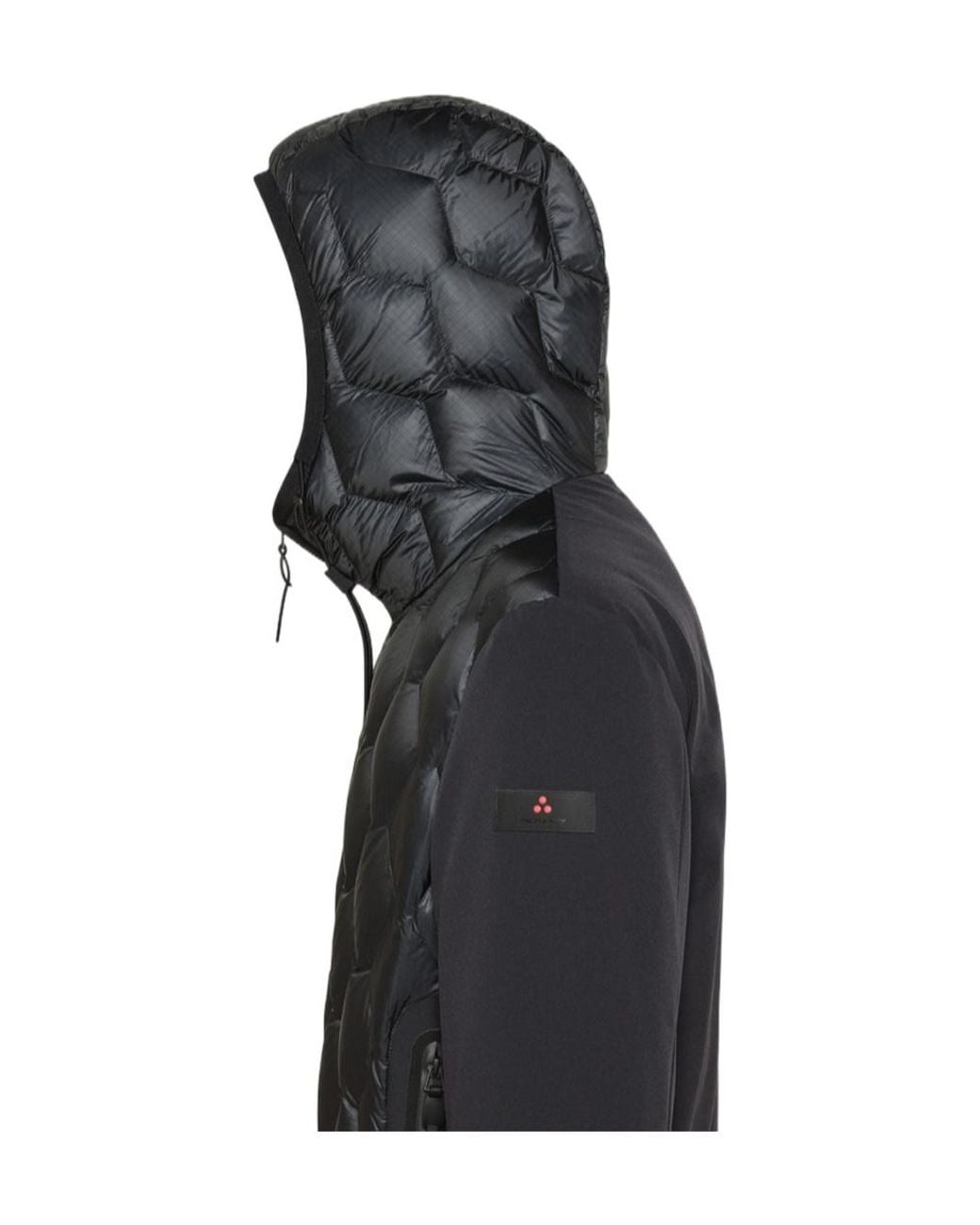 Peuterey Black Koons Quilted Down Jacket for men