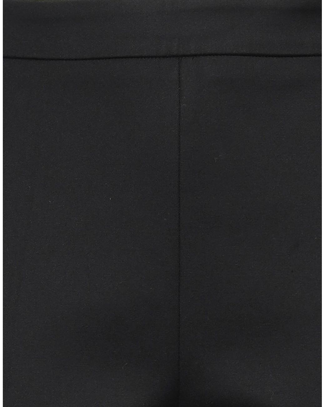 Sportmax Black High-Waisted Straight-Leg Pants