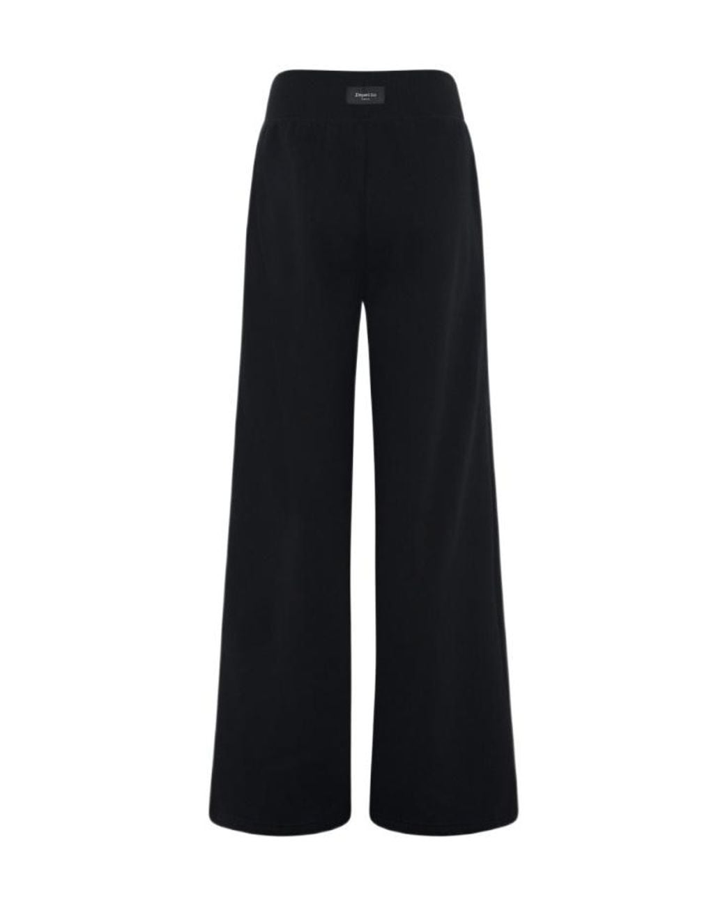 Repetto Black High-Waist Wide-Leg Track Pants