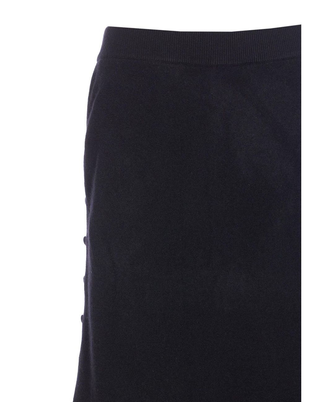 Lisa Yang Blue Double-Layered Pants