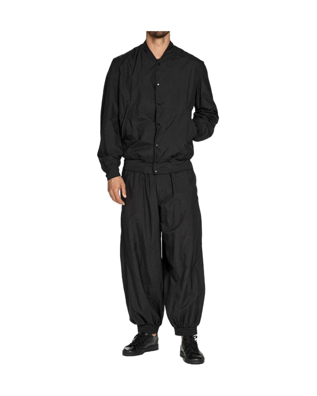 Y-3 Black Cropped Jacket for men