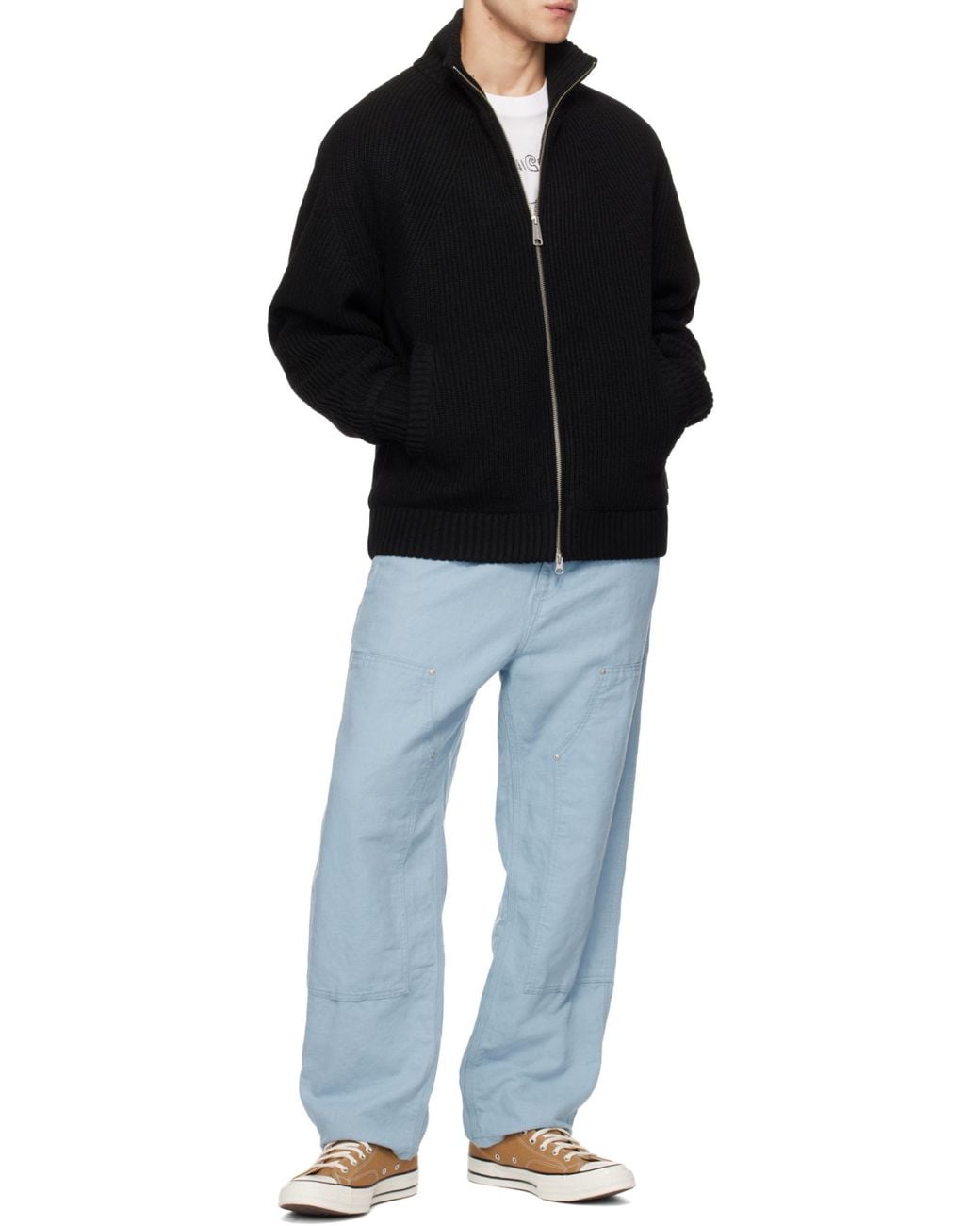 Carhartt Black Benley Zipped Jacket for men