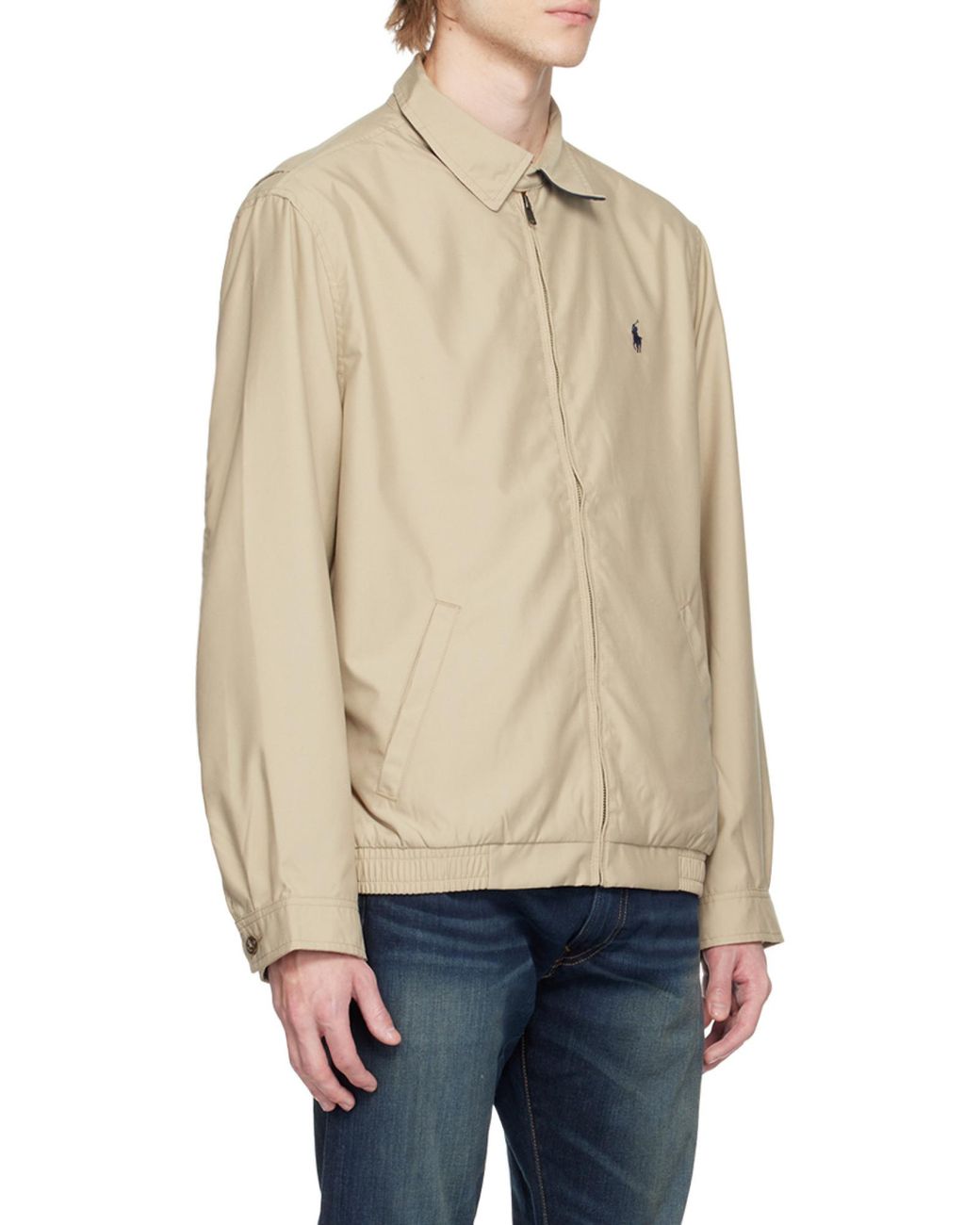 Polo Ralph Lauren Natural Logo Embroidered Jacket for men
