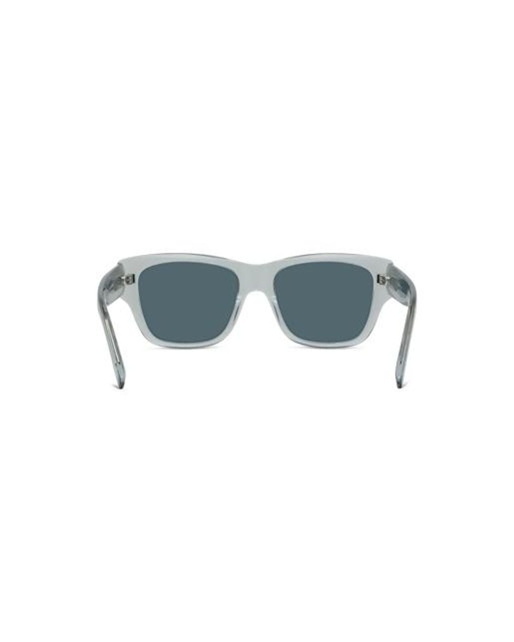 Givenchy Blue Rectangle-Frame Sunglasses for men
