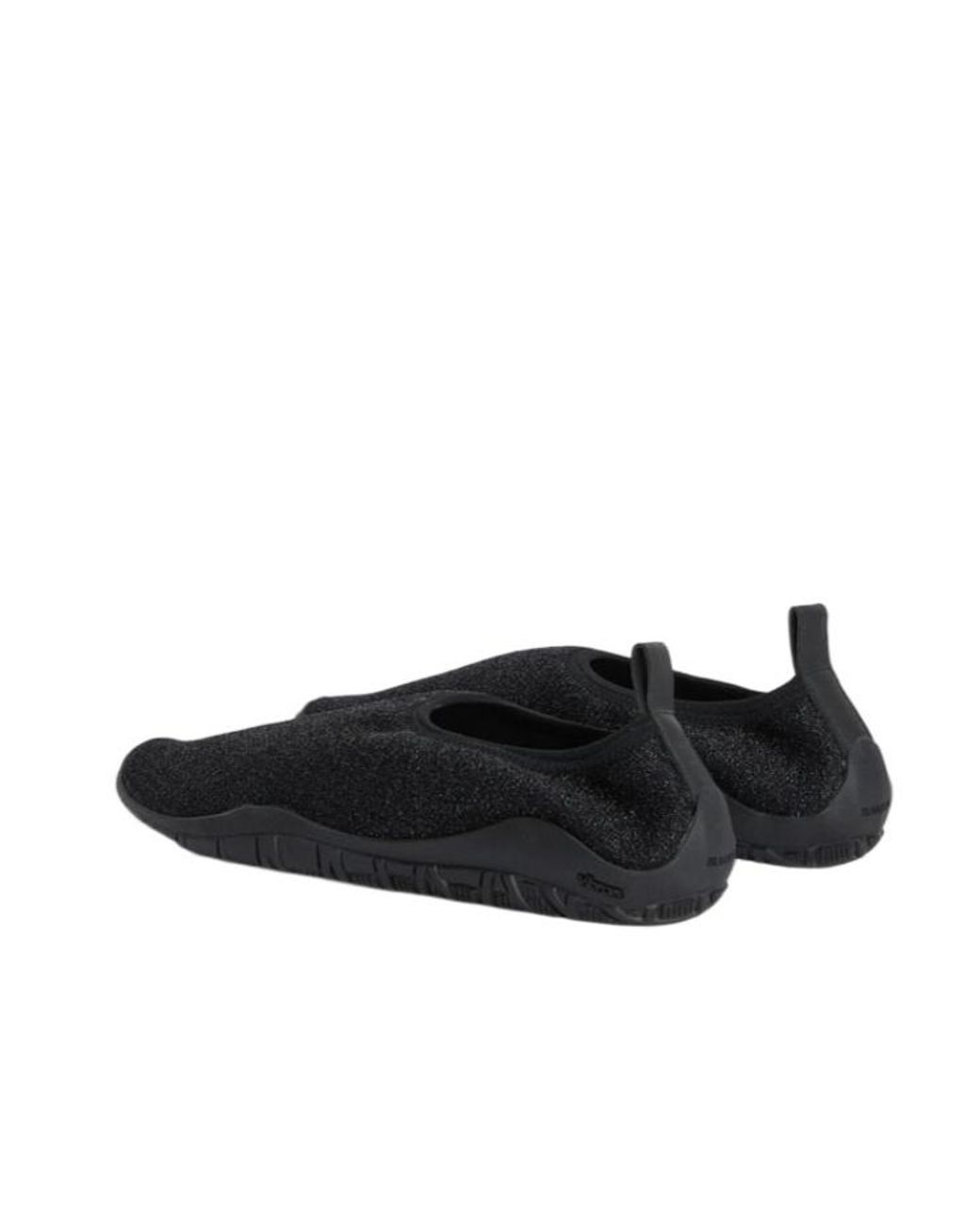 Jil Sander Black Elbe Slipper