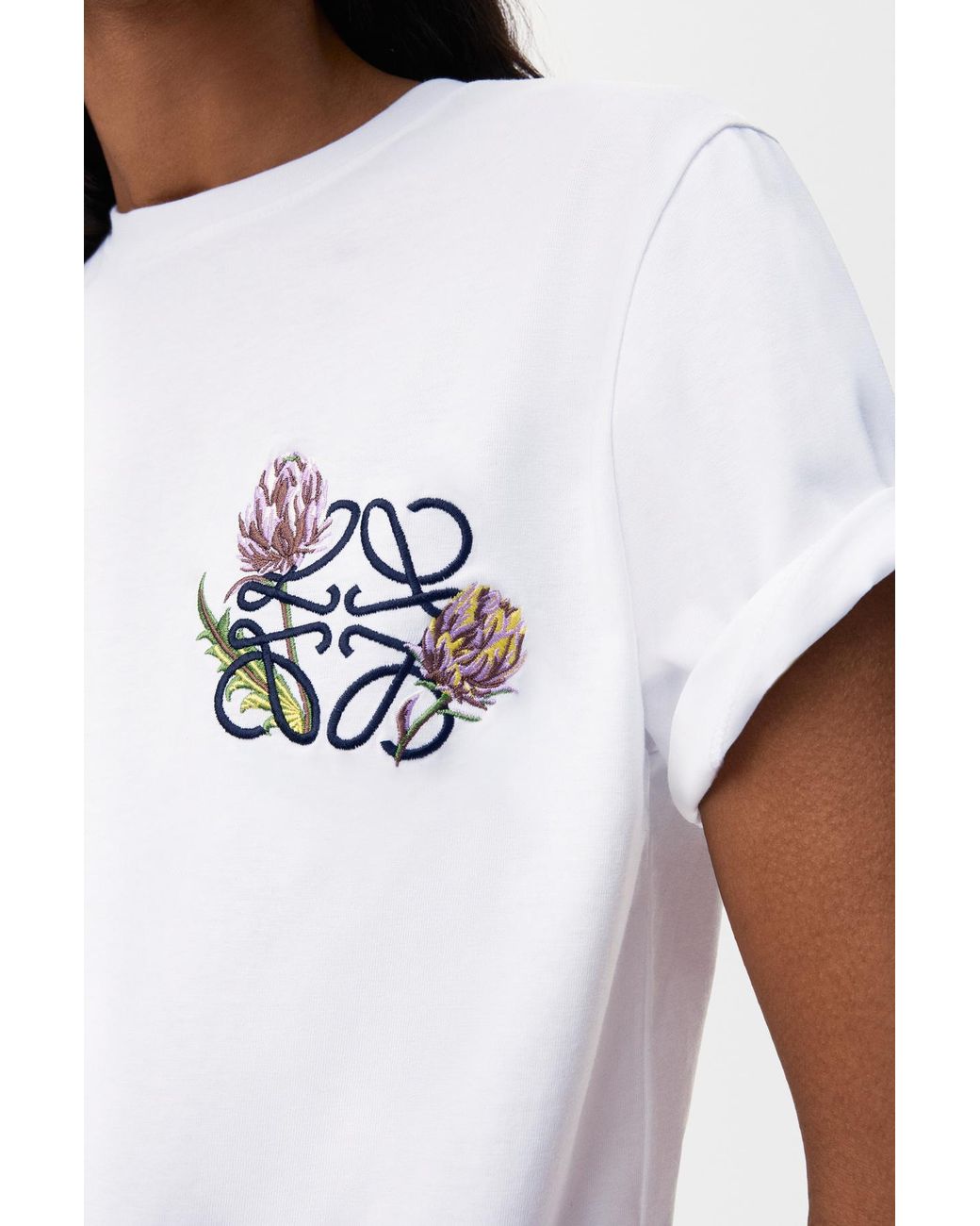 Loewe White Regular Fit T-Shirt