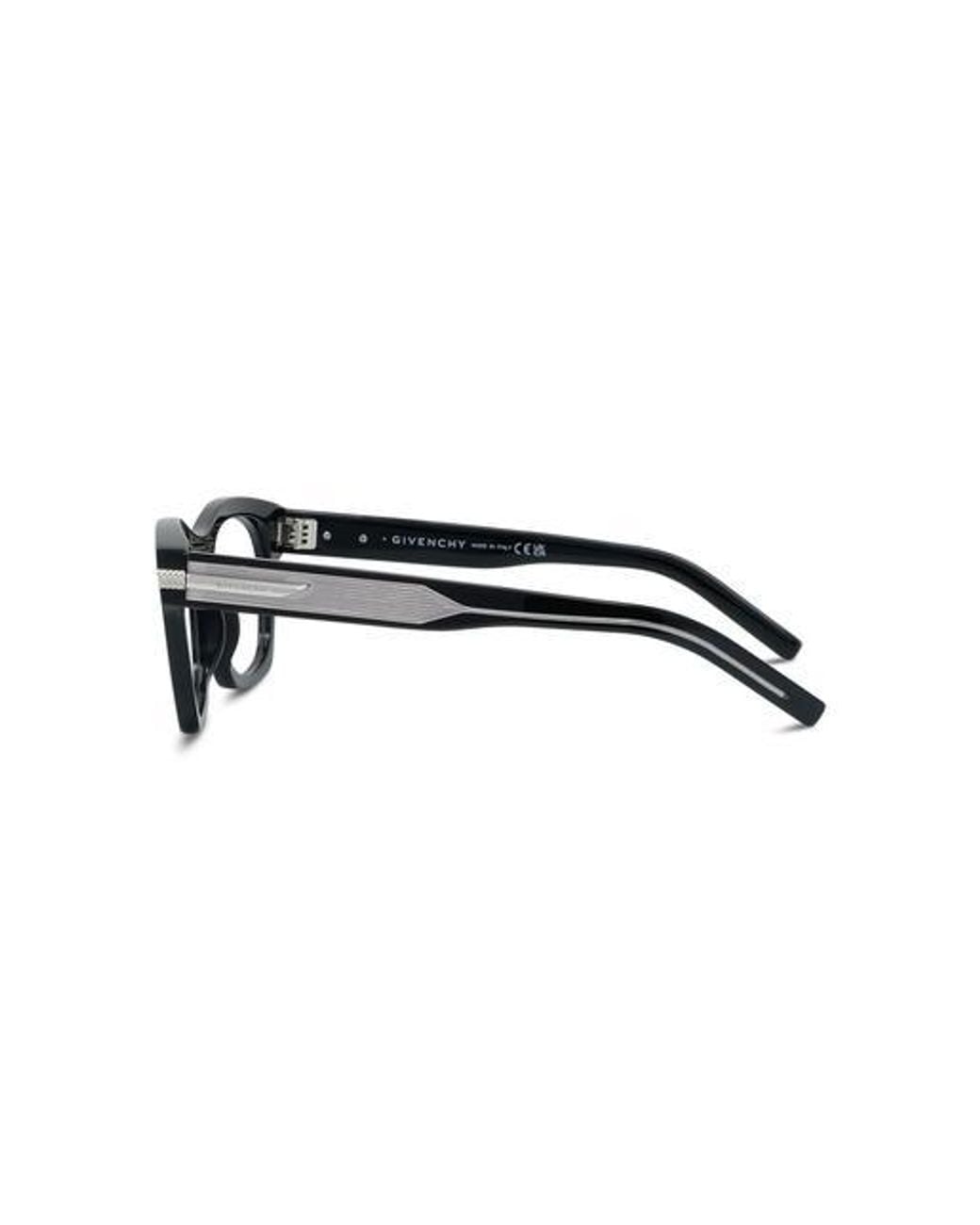 Givenchy White Full-Rimmed Plano Lenses for men