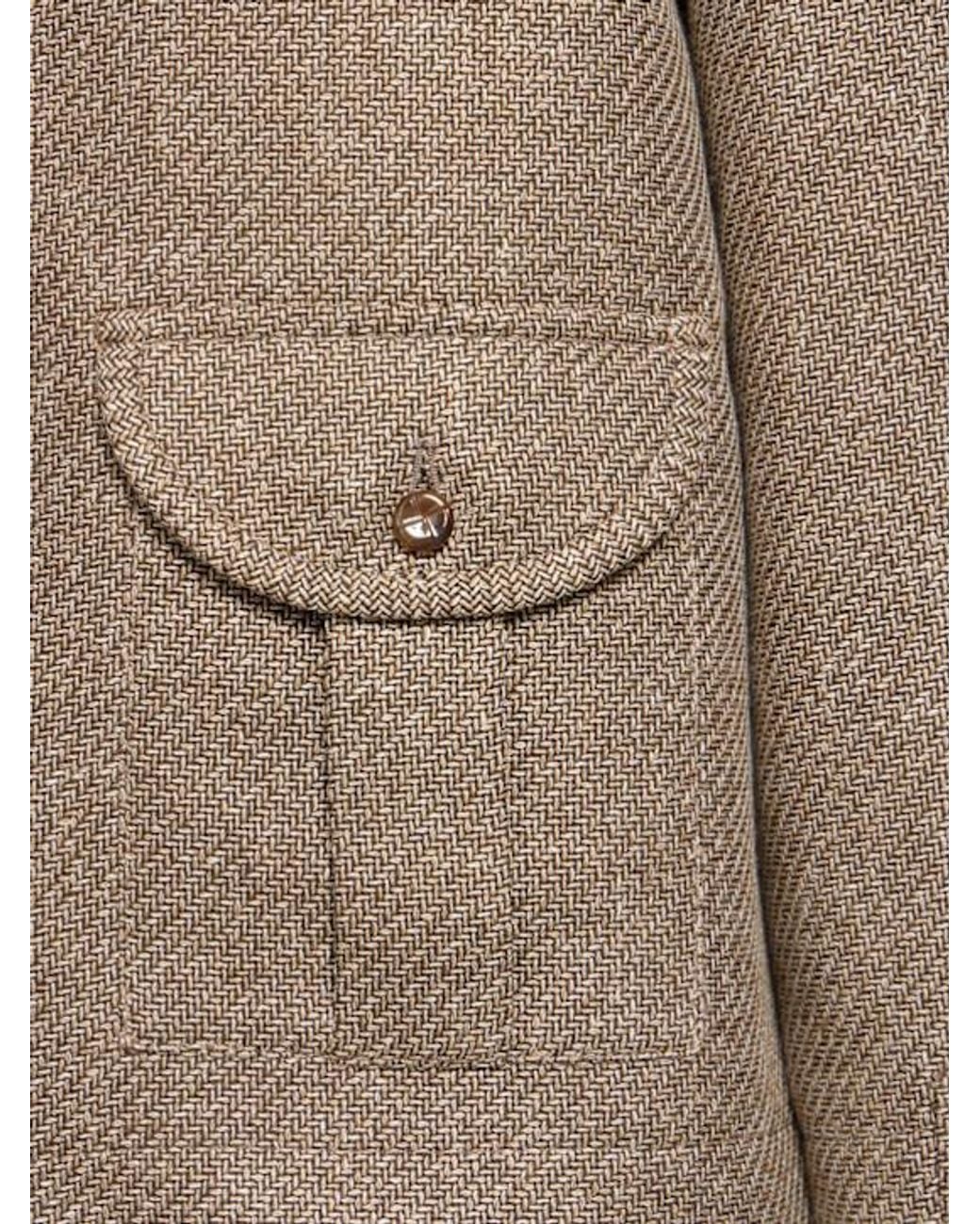 Blazé Milano Brown Single-Breasted Casual Jacket