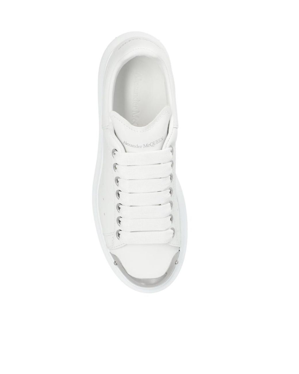 McQueen White Oversized Low-Top Sneakers