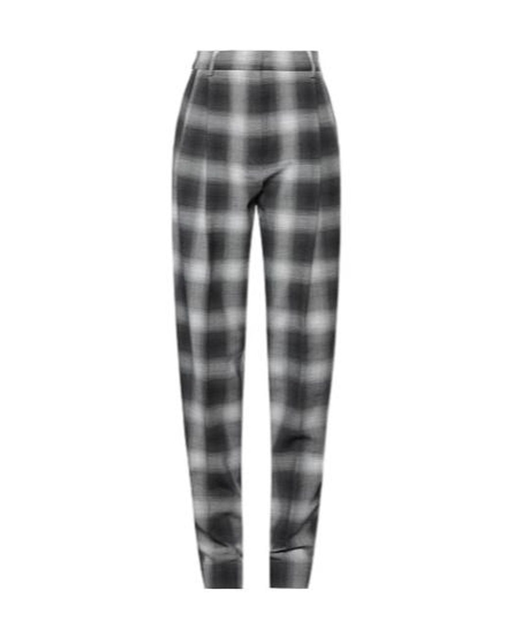 Sportmax Gray Simple Long Pants