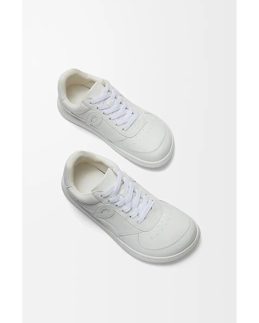 Loewe White Leather Jambo Sneakers for men