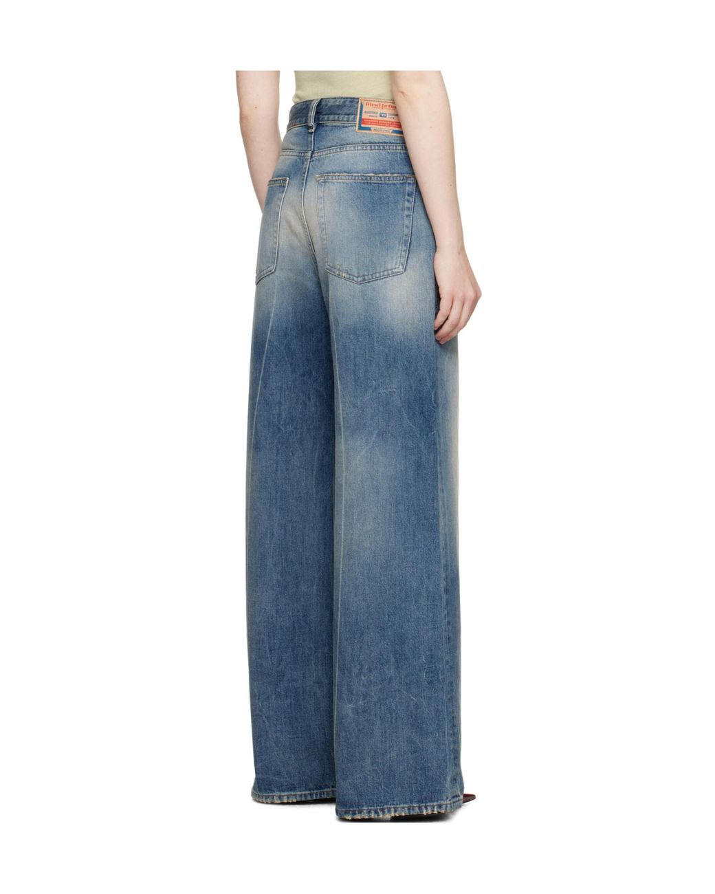 DIESEL Blue 1996 D-Sire Wide-Leg Jeans