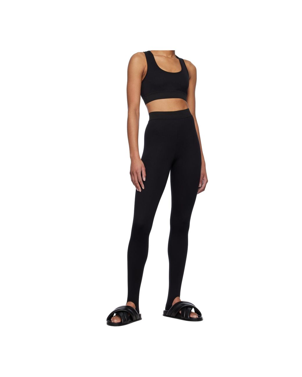 Wardrobe NYC Black Co-Branded Sports Bra