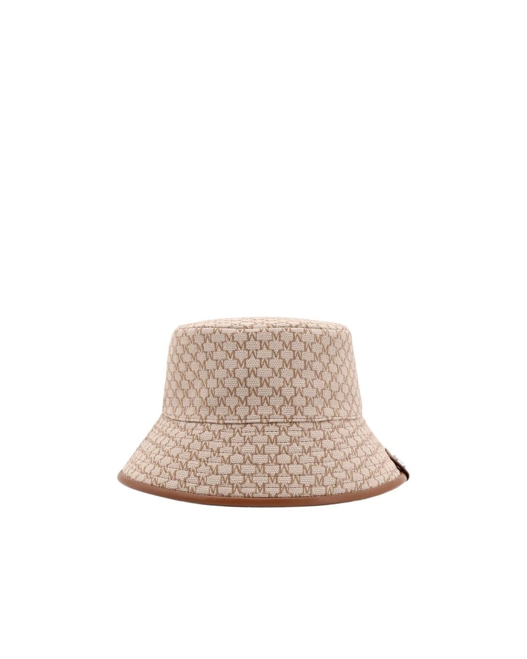 Max Mara Multicolor Logo Plaque Bucket Hat