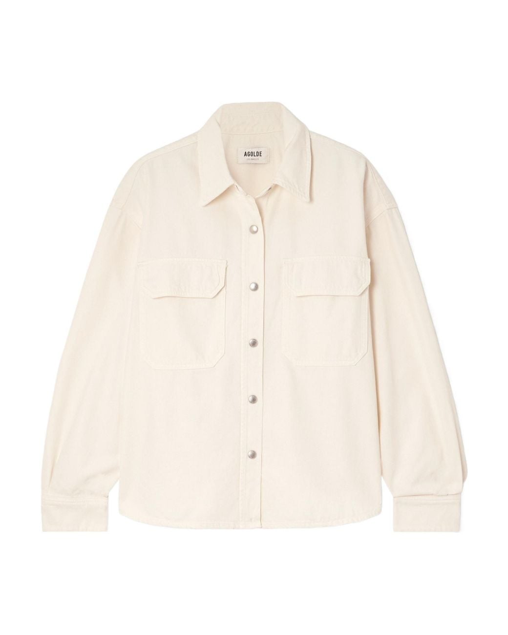 Agolde Natural Long Sleeve Shirt
