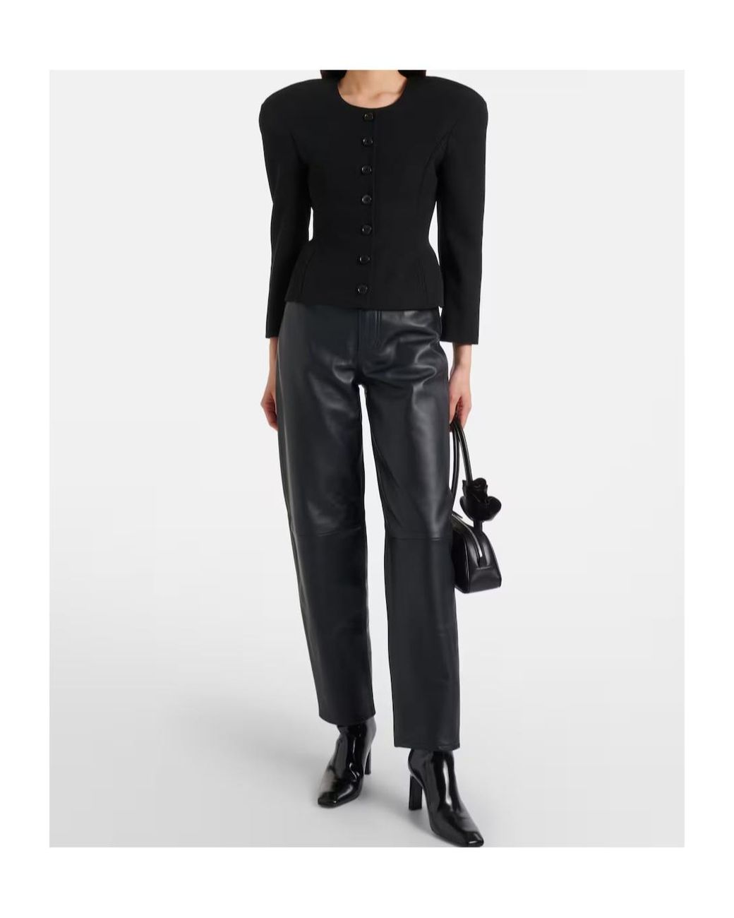 FRAME Blue Belt Loop Casual Pants