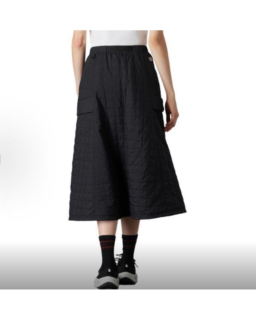 The North Face Black Quilted Volume Skirt