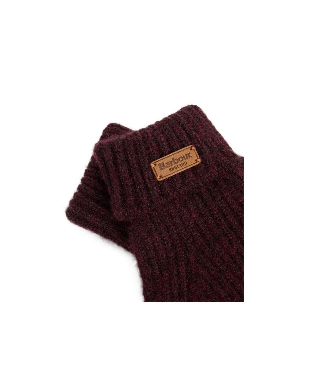 Barbour Purple Solid Gloves