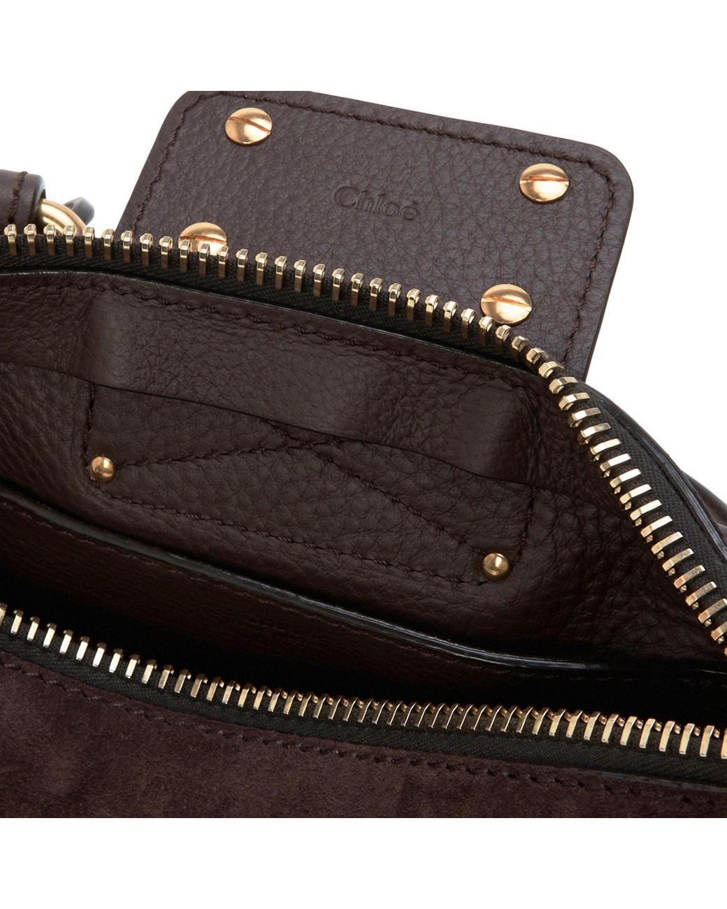 Simple Small Shop Icon Chloé Simple Shoulder Bag in Brown | Lyst