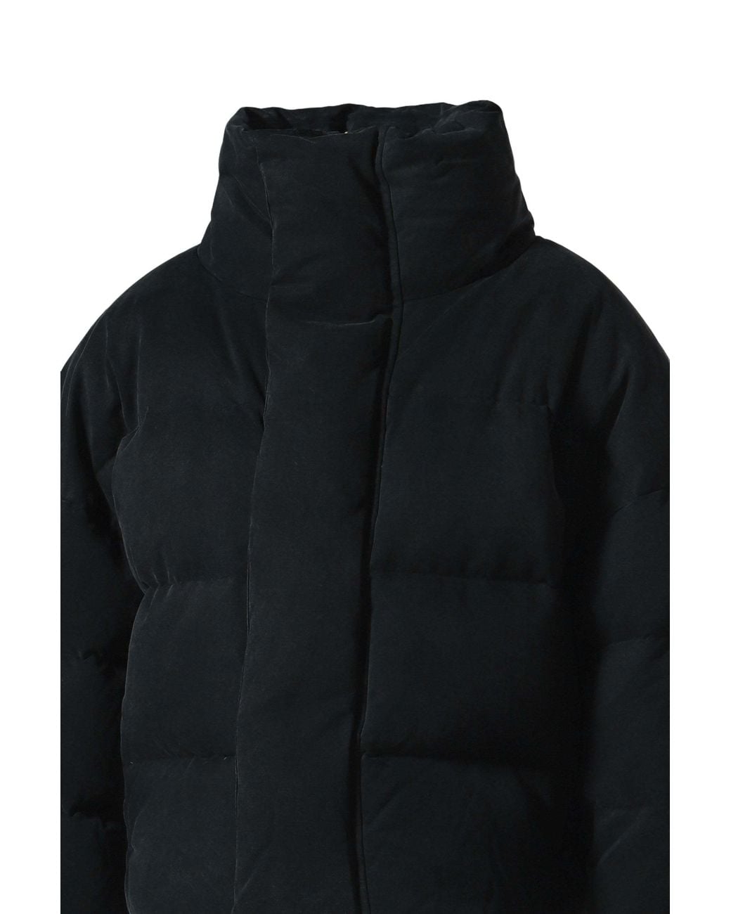 Entire studios Black Mml Quilted Puffer Jacket for men