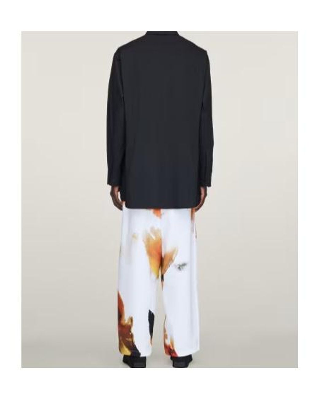 Y-3 Blue Aop Sport Uniform Track Pants for men