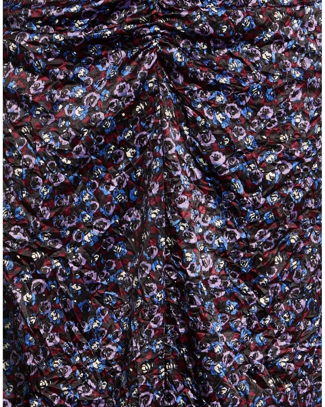 Ganni Blue Printed Dress
