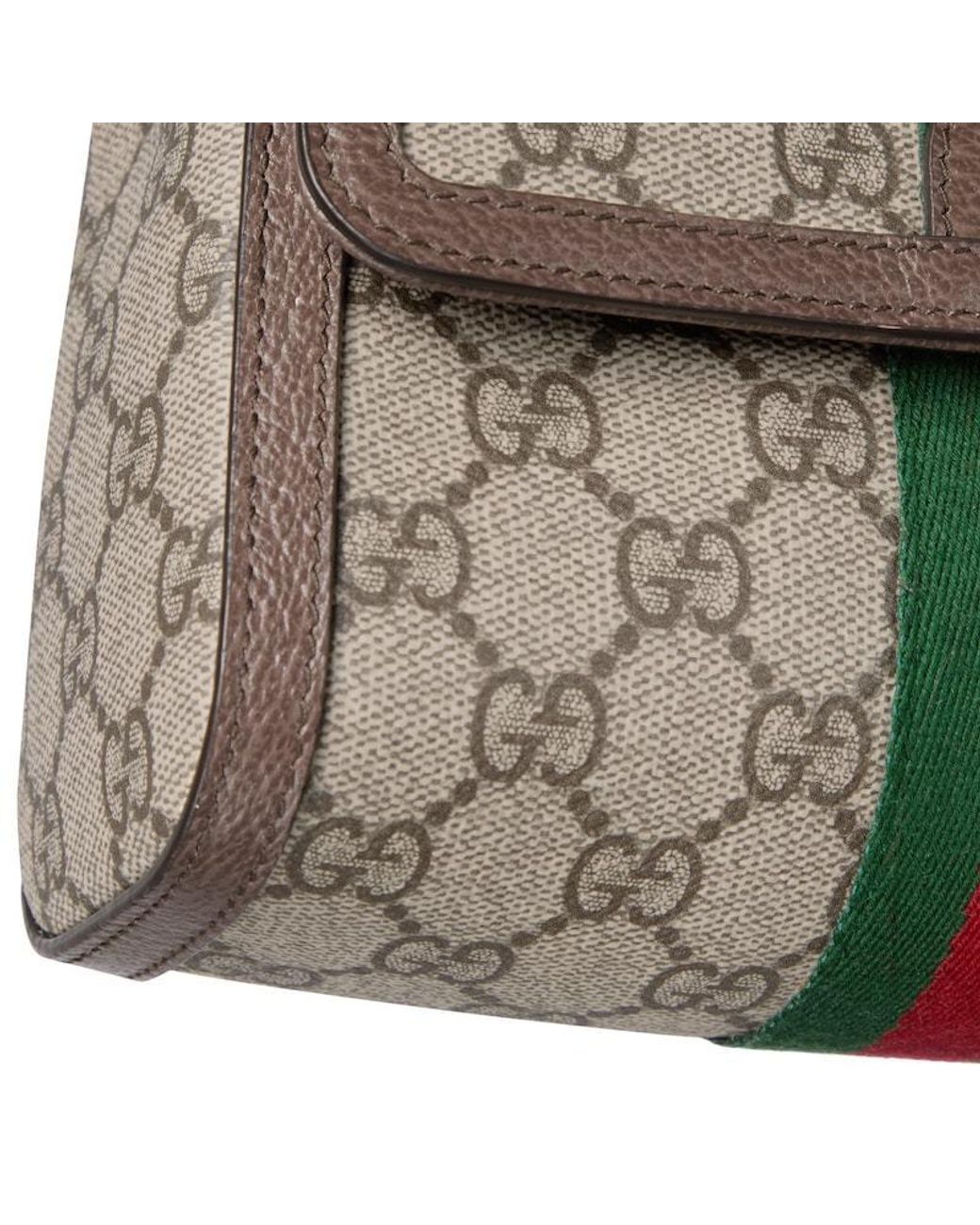 Gucci Gray Ophidia Mini Shoulder Bag