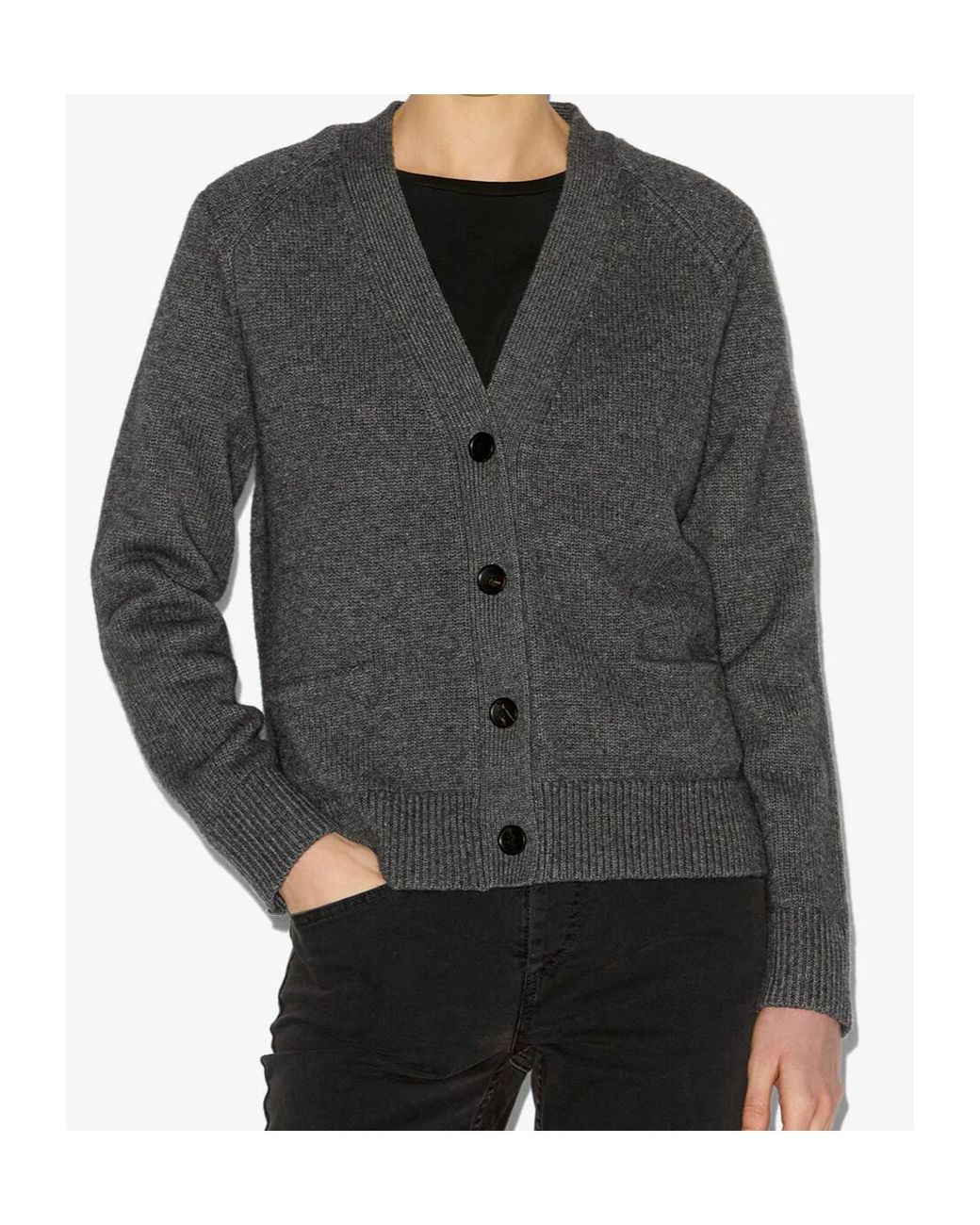 Isabel Marant Gray Brat Cardigan