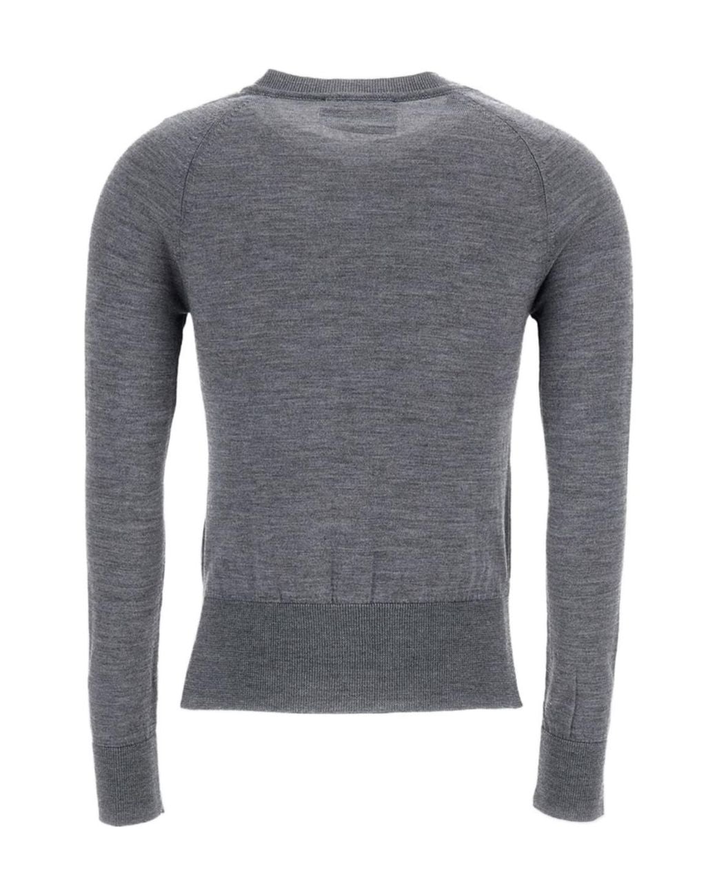 Simone Rocha Blue Long-Sleeve Cardigan