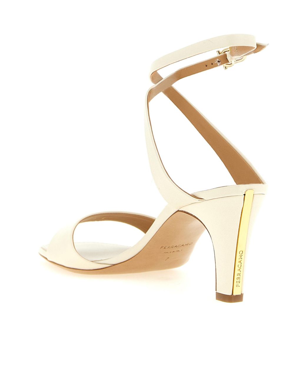 Ferragamo Metallic 'Teresy' Sandals