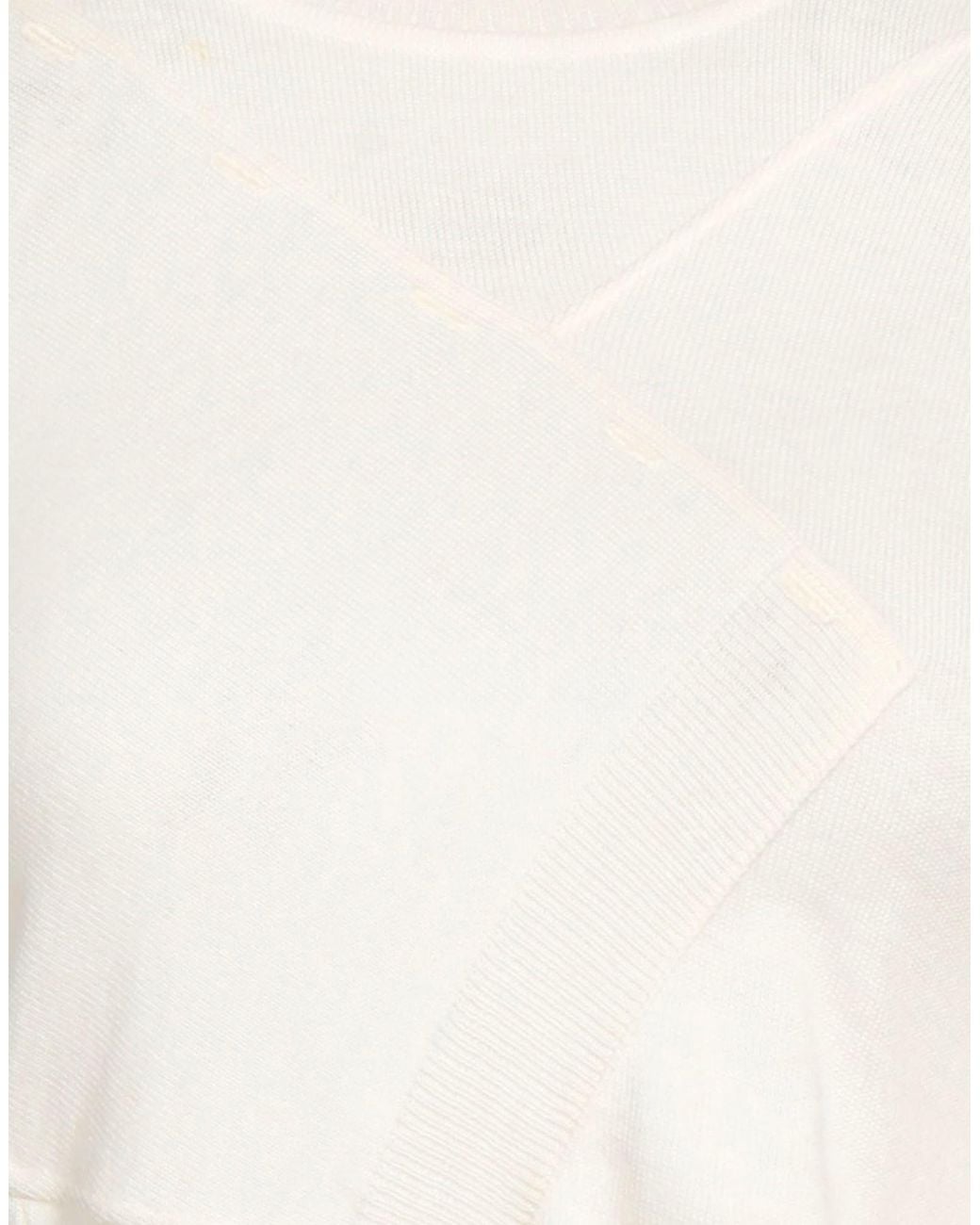 MM6 by Maison Margiela White Turtlenecks