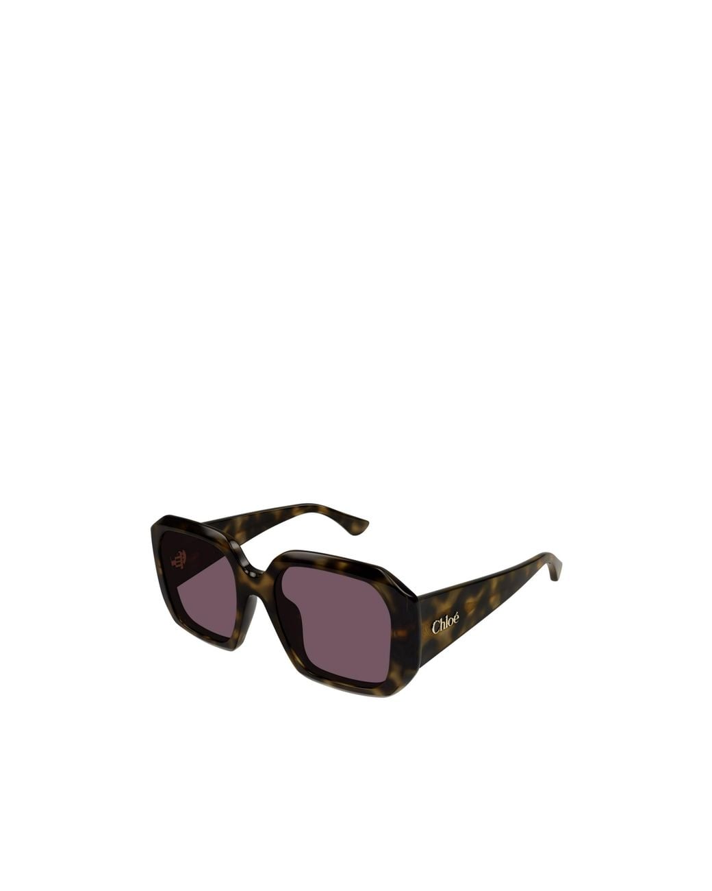 Chloé Multicolor Chloé Eyewear Geometric Frame Sunglasses