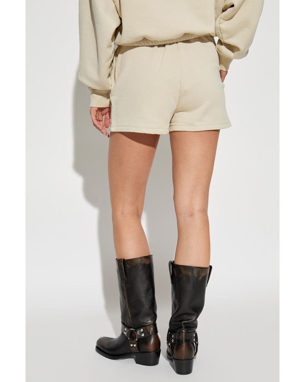 IRO Natural Drawstring Shorts