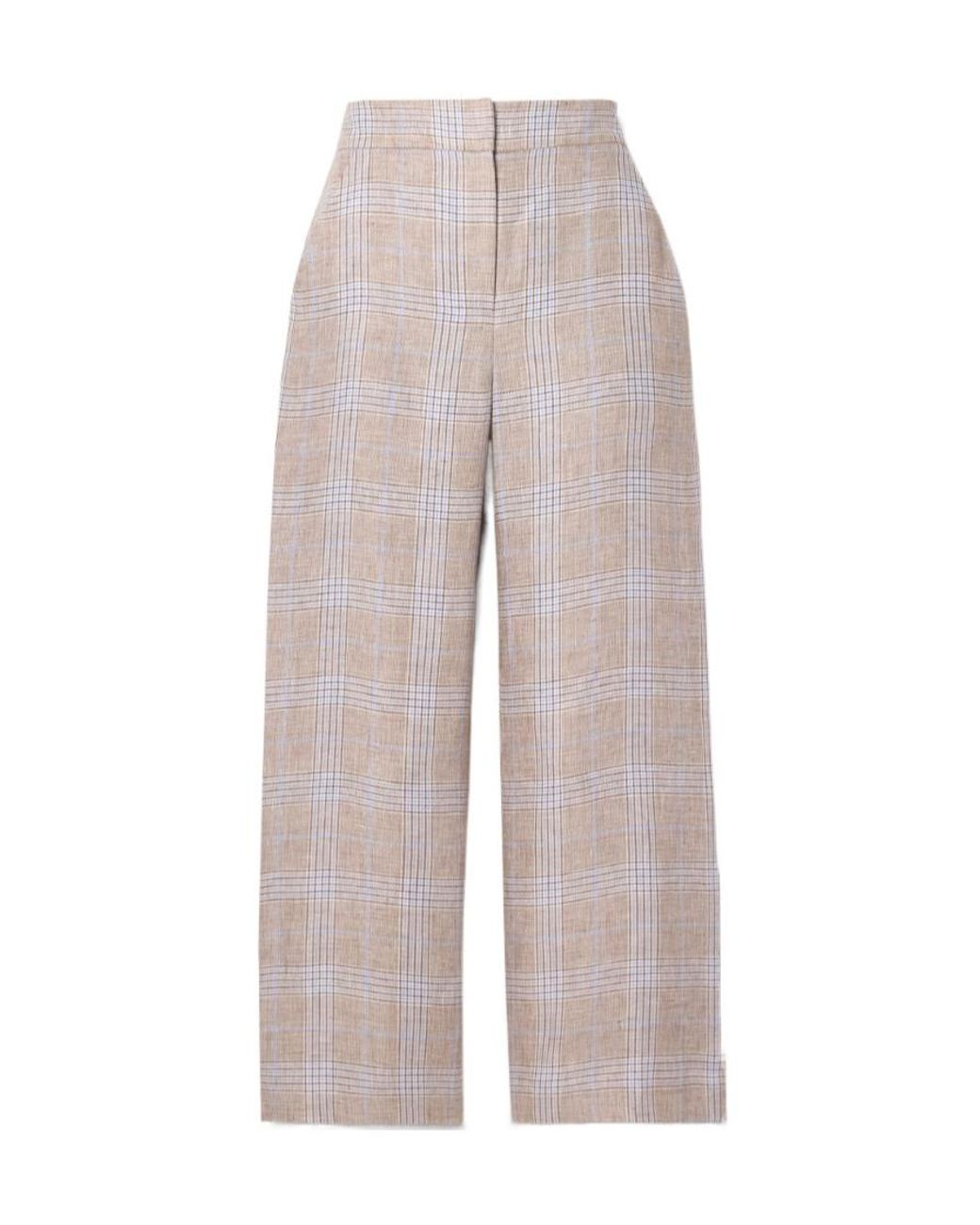 Veronica Beard Gray Wide-Leg Casual Pants