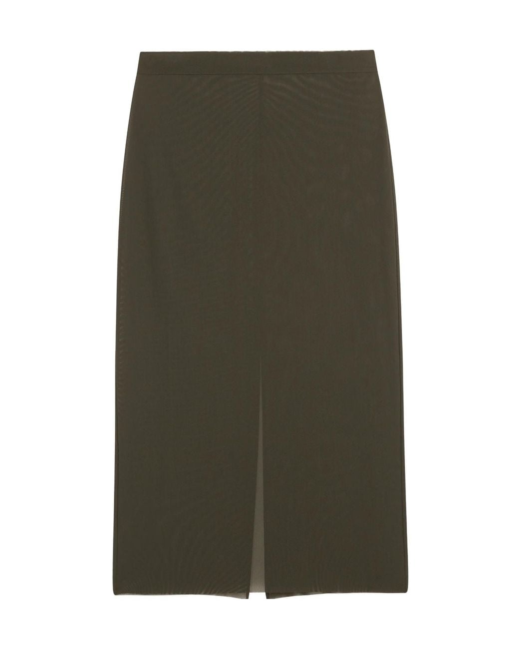 Frankie Shop Green Suva Sheer Skirt