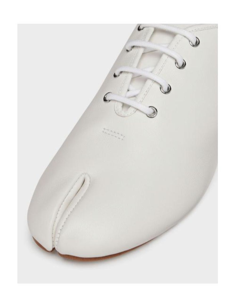 Maison Margiela White Tabi Jazz Lace-Up
