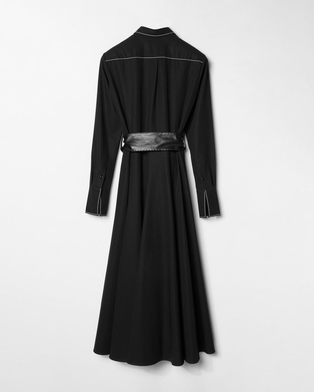 Céline Black Belted Dress