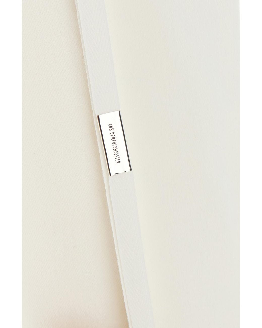 Ann Demeulemeester White Straight Leg Jeans for men
