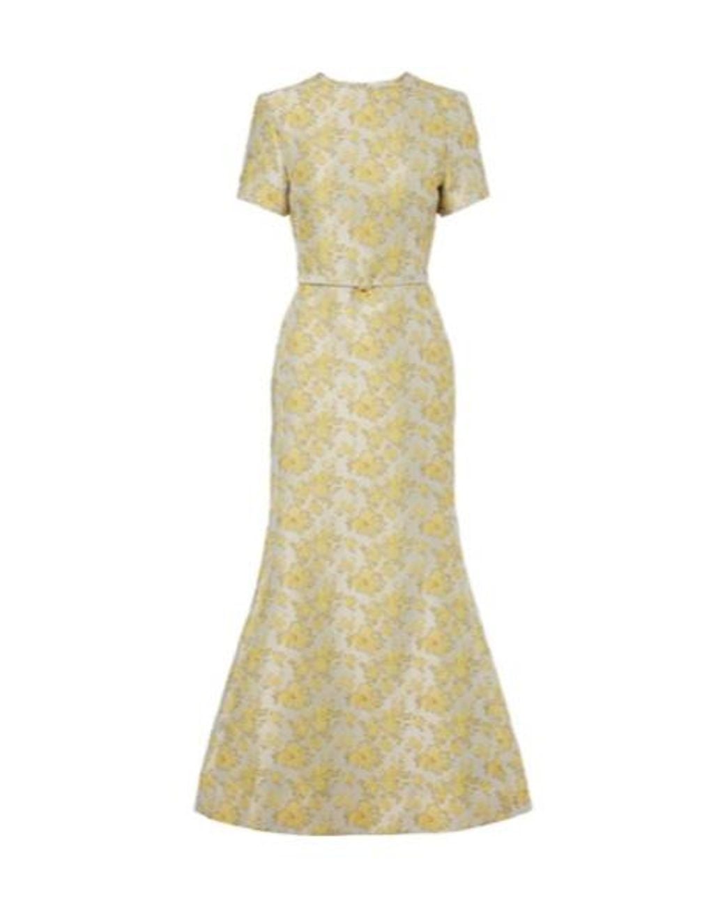 Jonathan Simkhai Multicolor Caraline Floral Jacquard Cocktail Dress